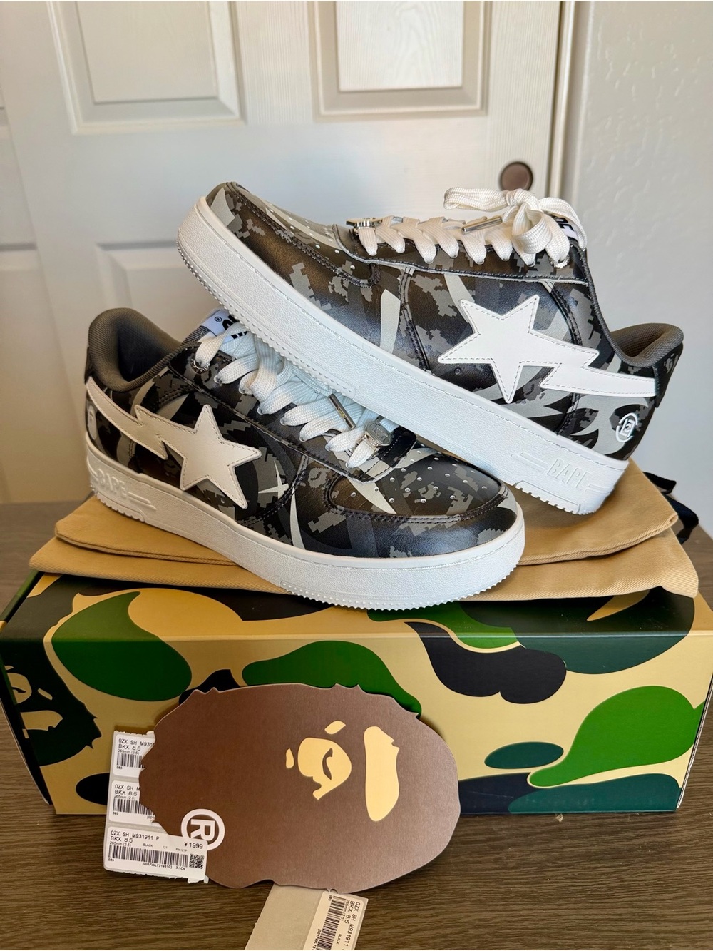 Clot × A Bathing Ape Egra Bape Sta M2 Camo